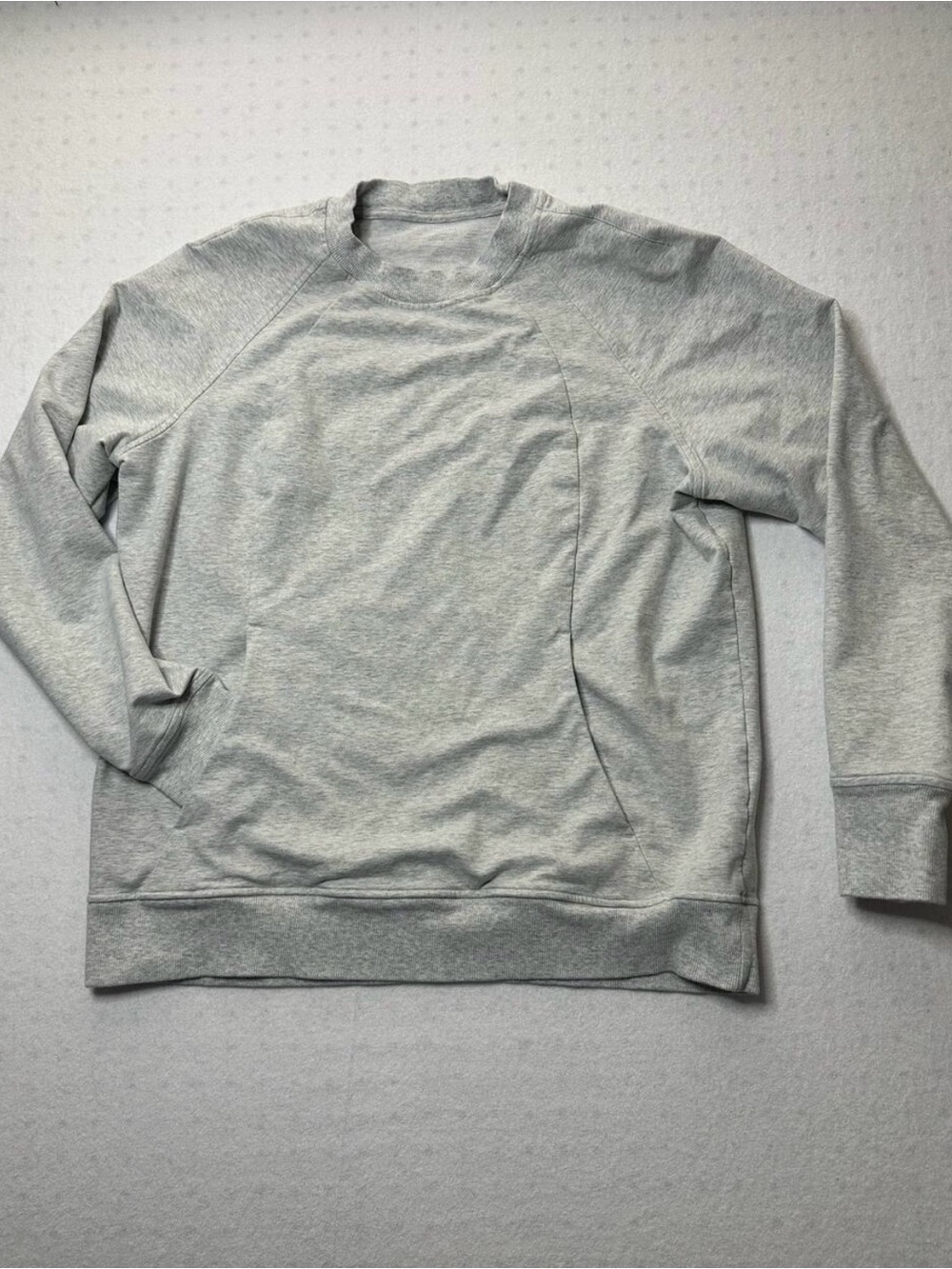 Lululemon Gray Scuba Crewneck Sweatshirt Size 16